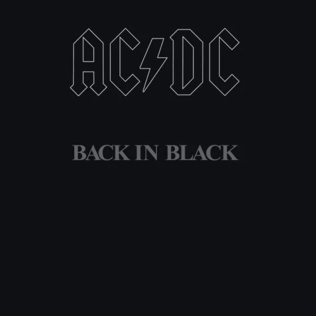 Back in Black LP AC/DC En Sony Music Store