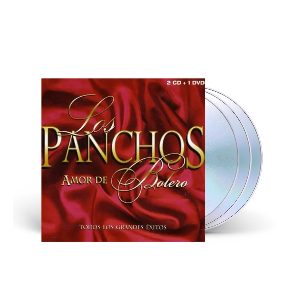 Amor De Bolero (Grandes Éxitos) 2CDs+DVD Los Panchos en Sony Music Store