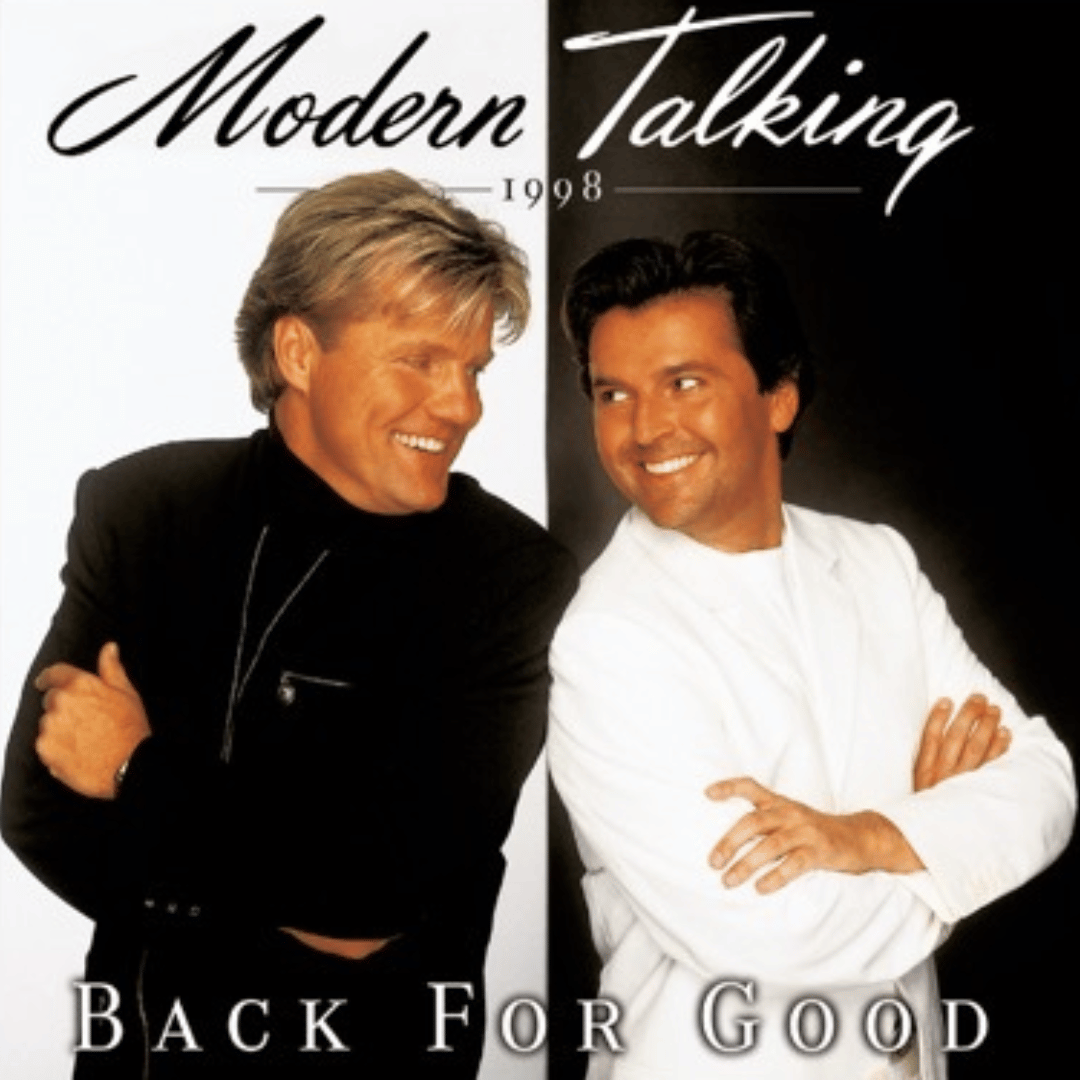 Back For Good Modern Talking LP doble blanco y negro marble en SMFSTORE