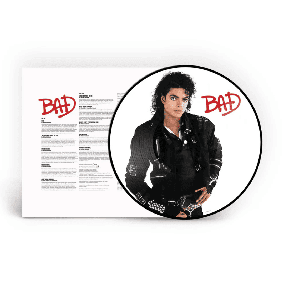 BAD LP Picture Disc Michael Jackson en Sony Music Store