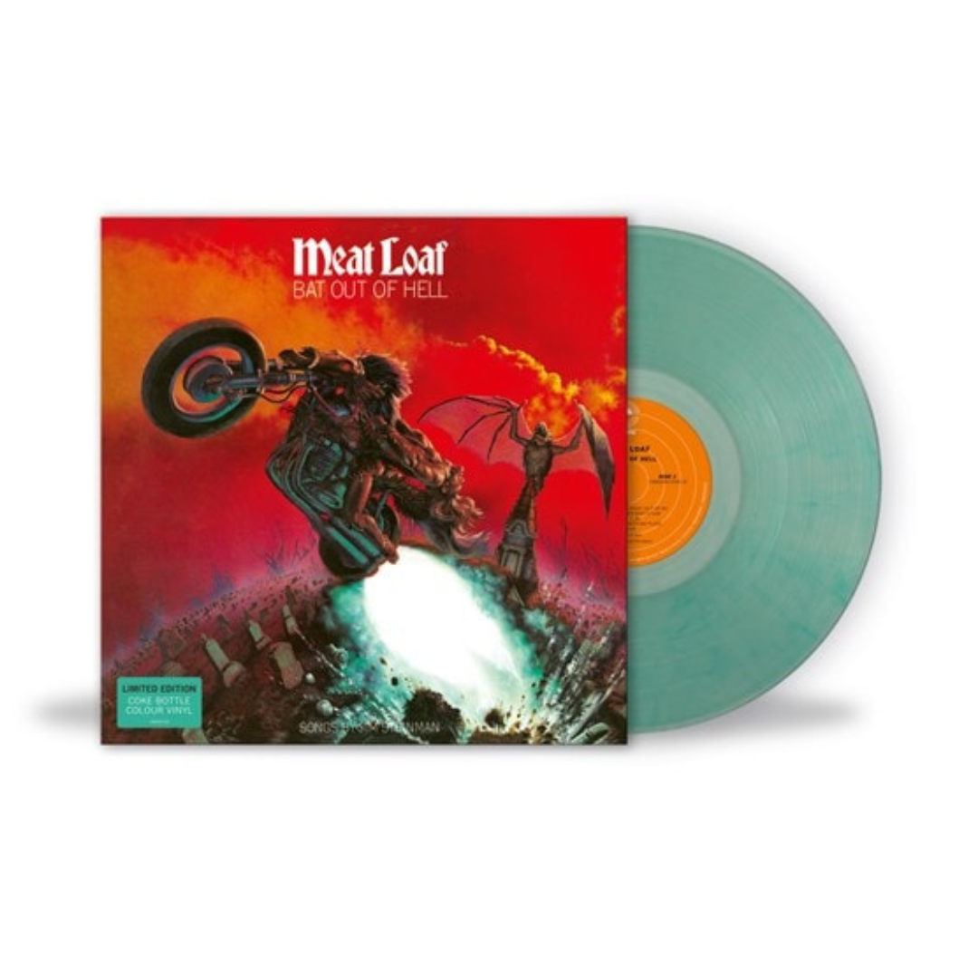 Bat Out Of Hell LP Verde Traslúcido Meat Loaf en Sony Music Store