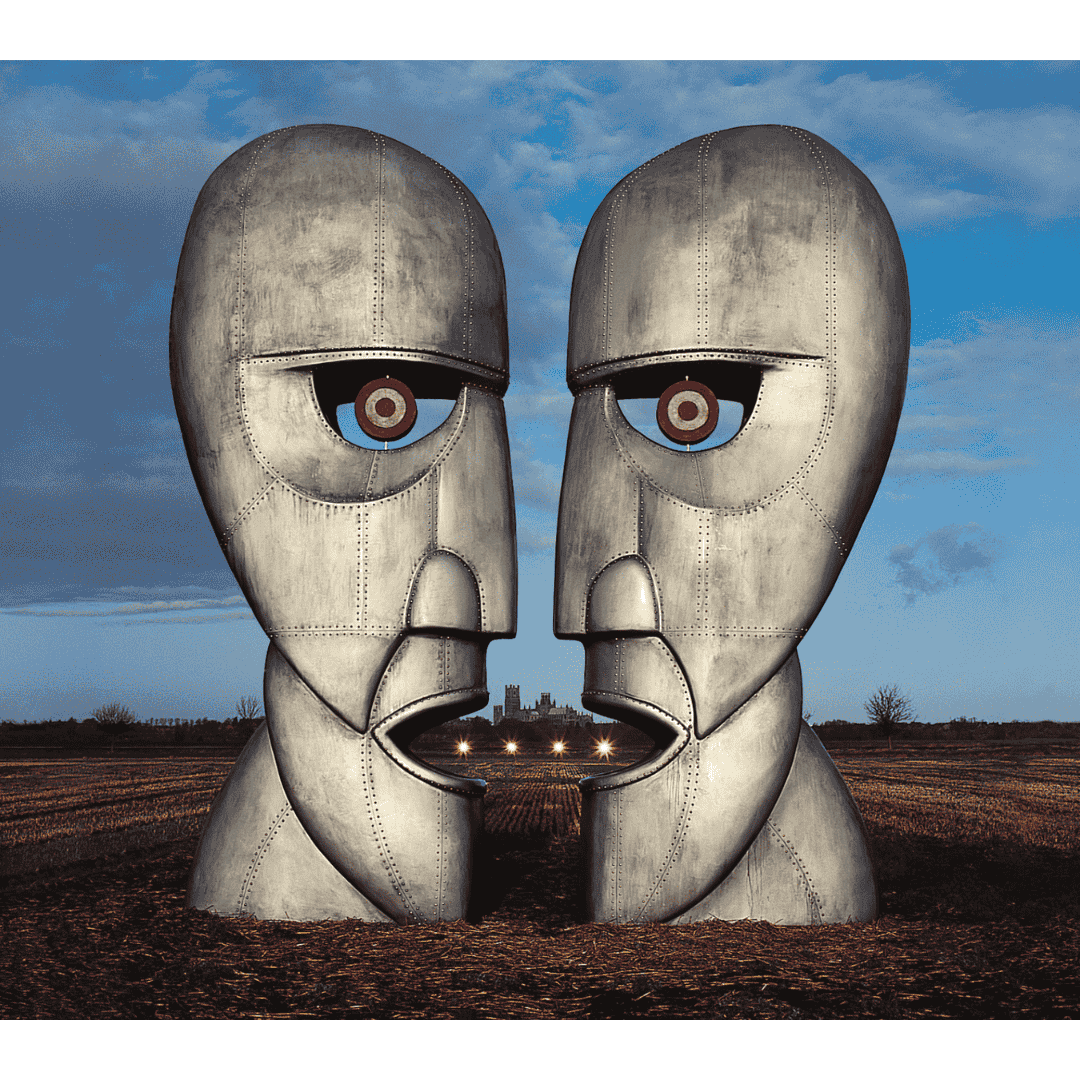 The Division Bell Pink Floyd LP Negro en SMFSTORE