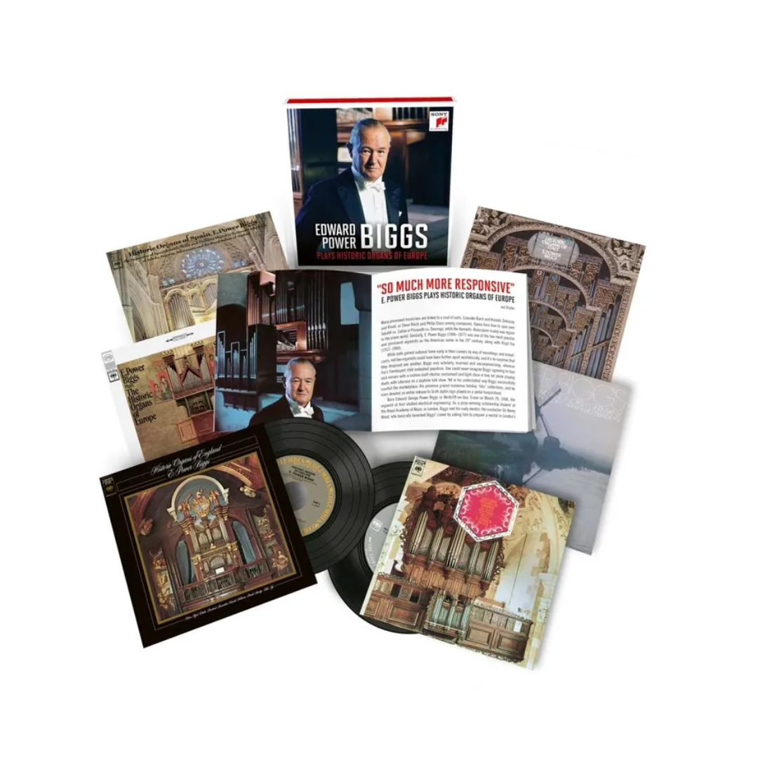 
Edward Power Biggs Plays Historic Organs of Europe 6 CDs en Sony Music Store