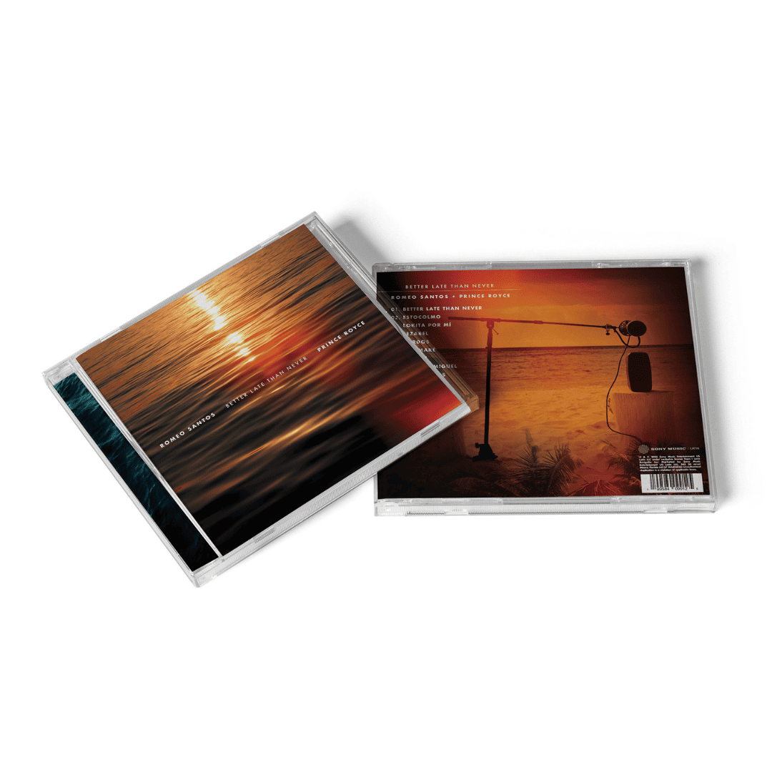 BETTER LATE THAN NEVER CD Romeo Santos & Prince Royce en Sony Music Store