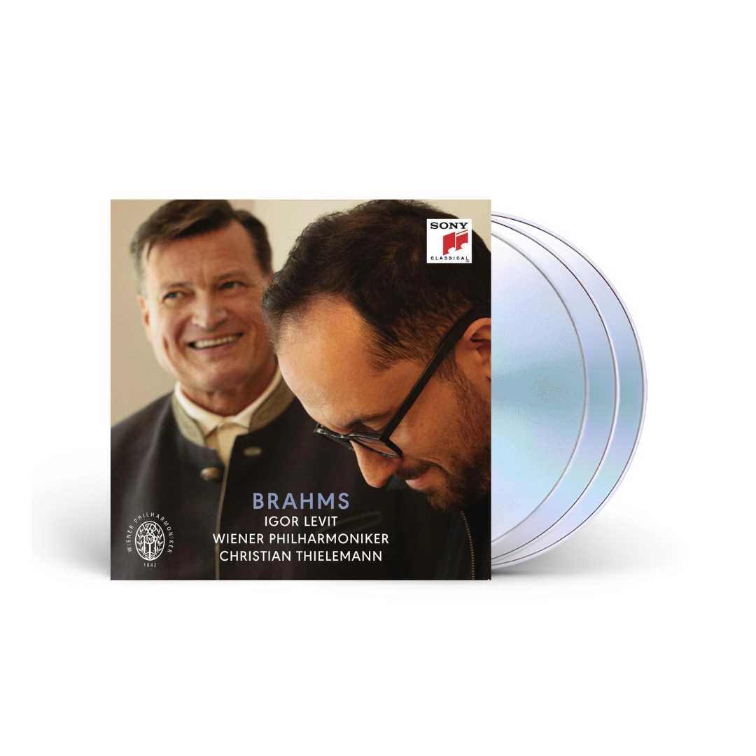 Brahms 3CDs Igor Levit, Christian Thielemann y la Filarmónica de Viena en Sony Music Store