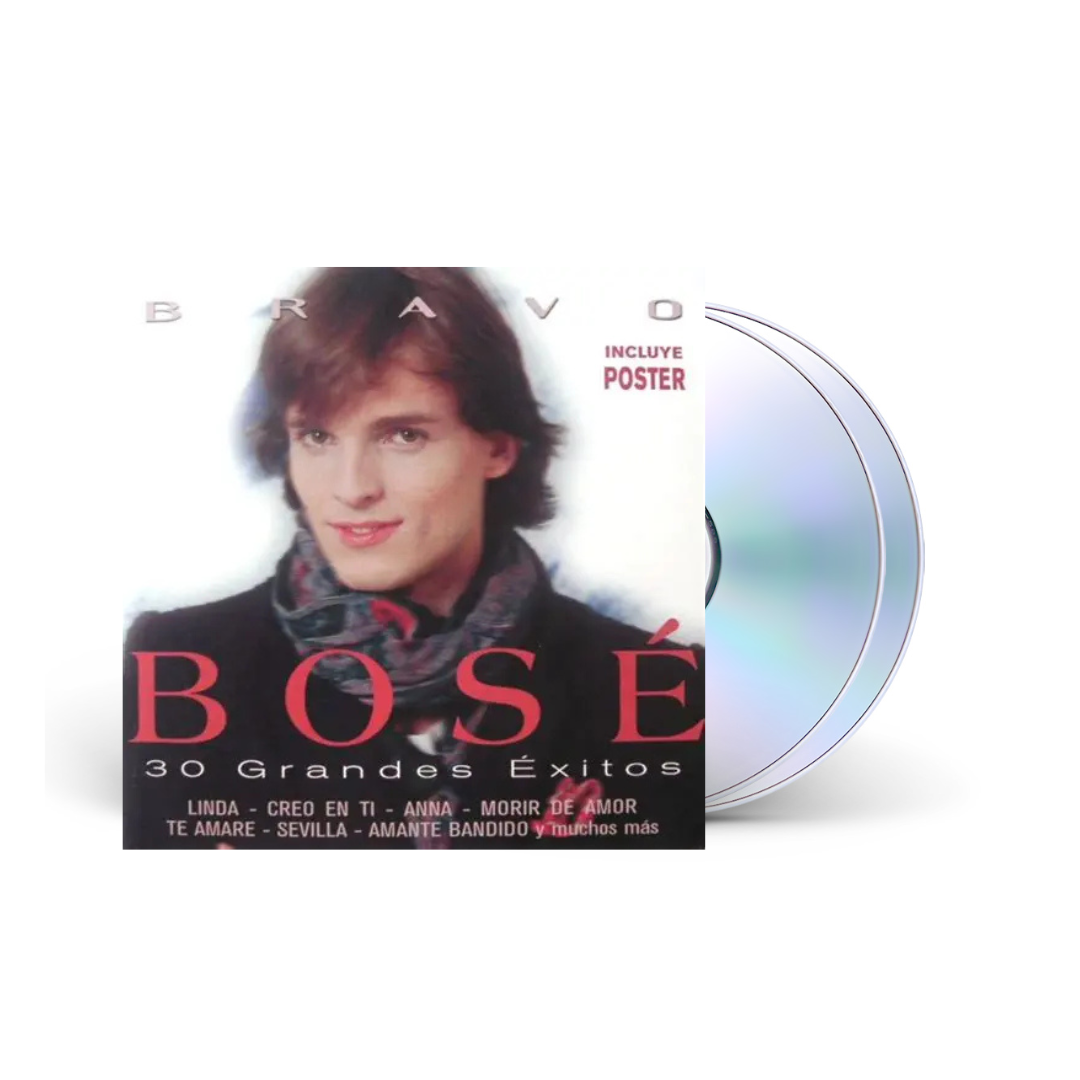 Bravo Bosé - 30 Grandes Éxitos 2CDs en Sony Music Store
