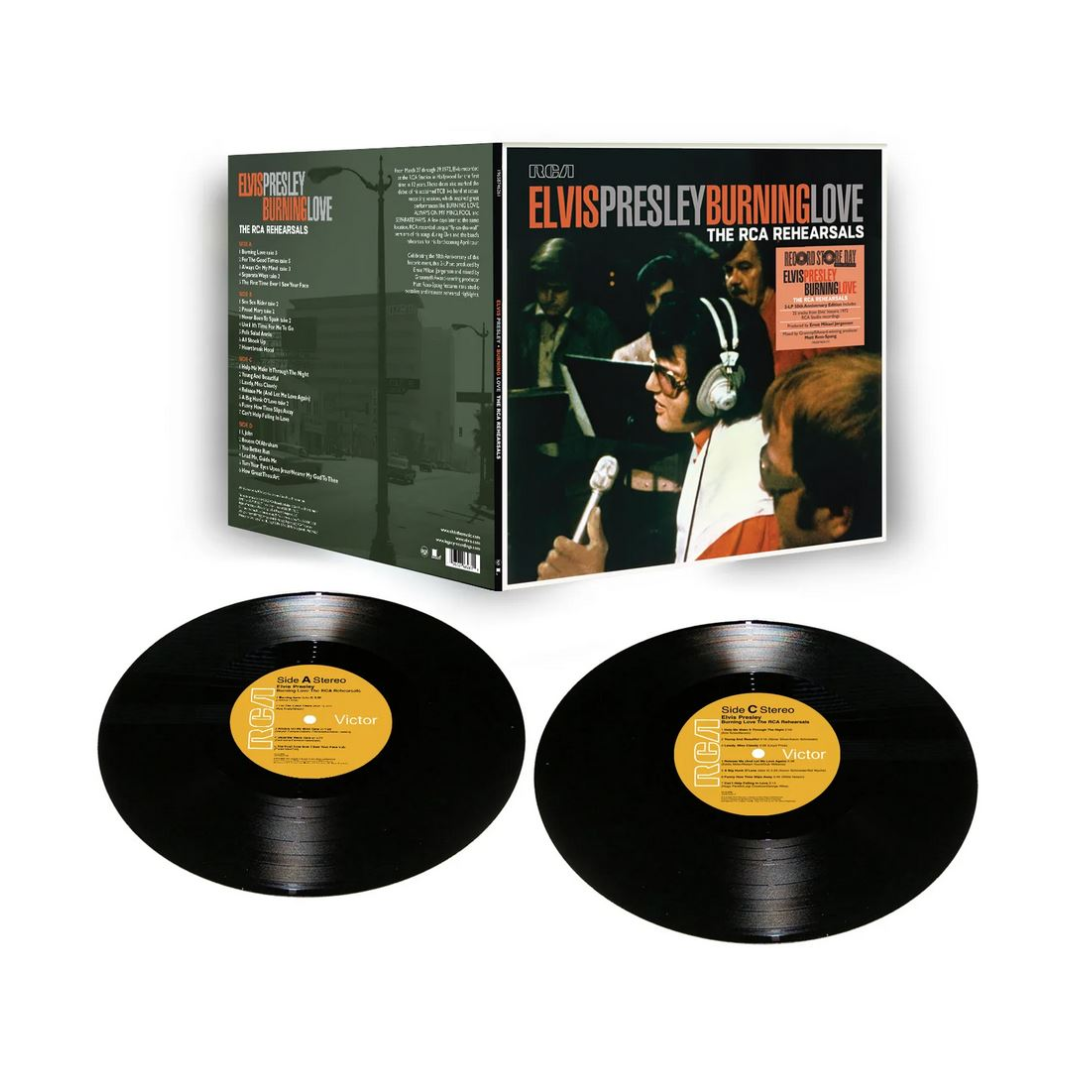 Burning Love. The RCA Rehearsals 2LPs Elvis Presley en Sony Music Store