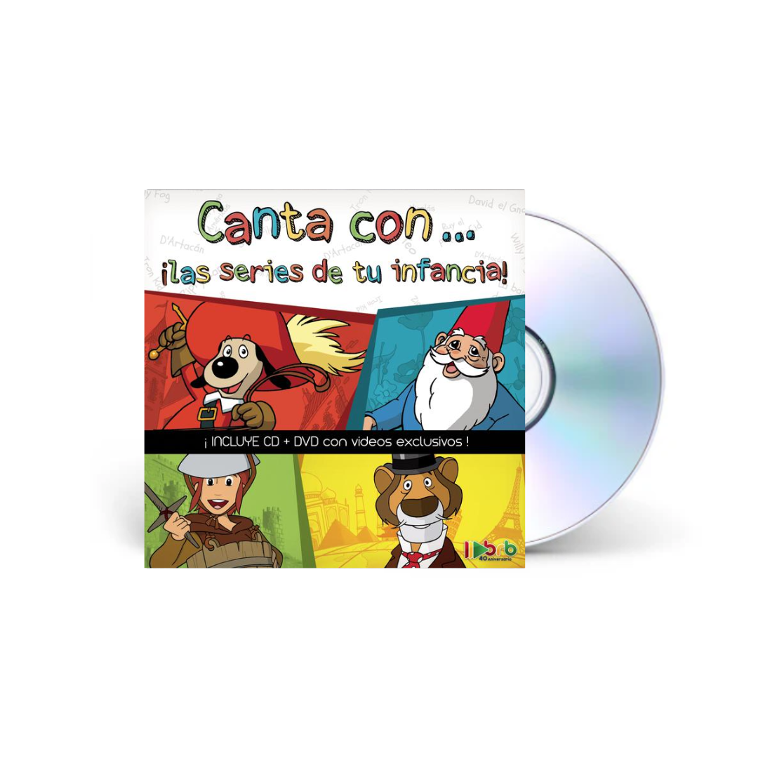 Canta Con Las Series De Tu Infancia CD+DVD en Sony Music Store