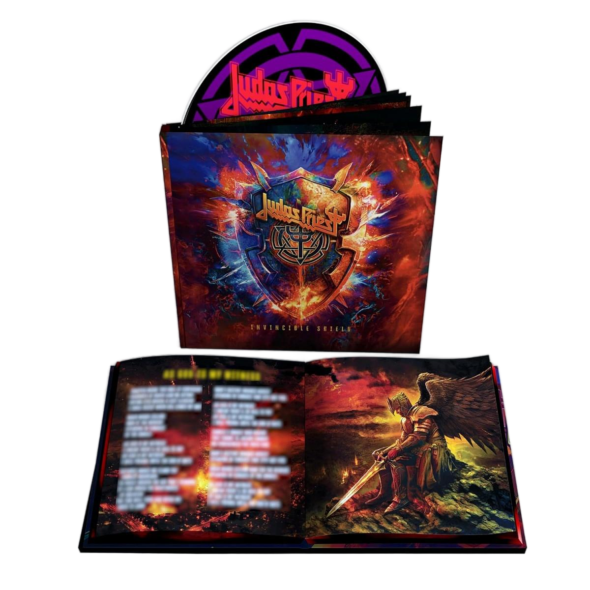 Invincible Shield CD Deluxe Judas Priest en Sony Music Store