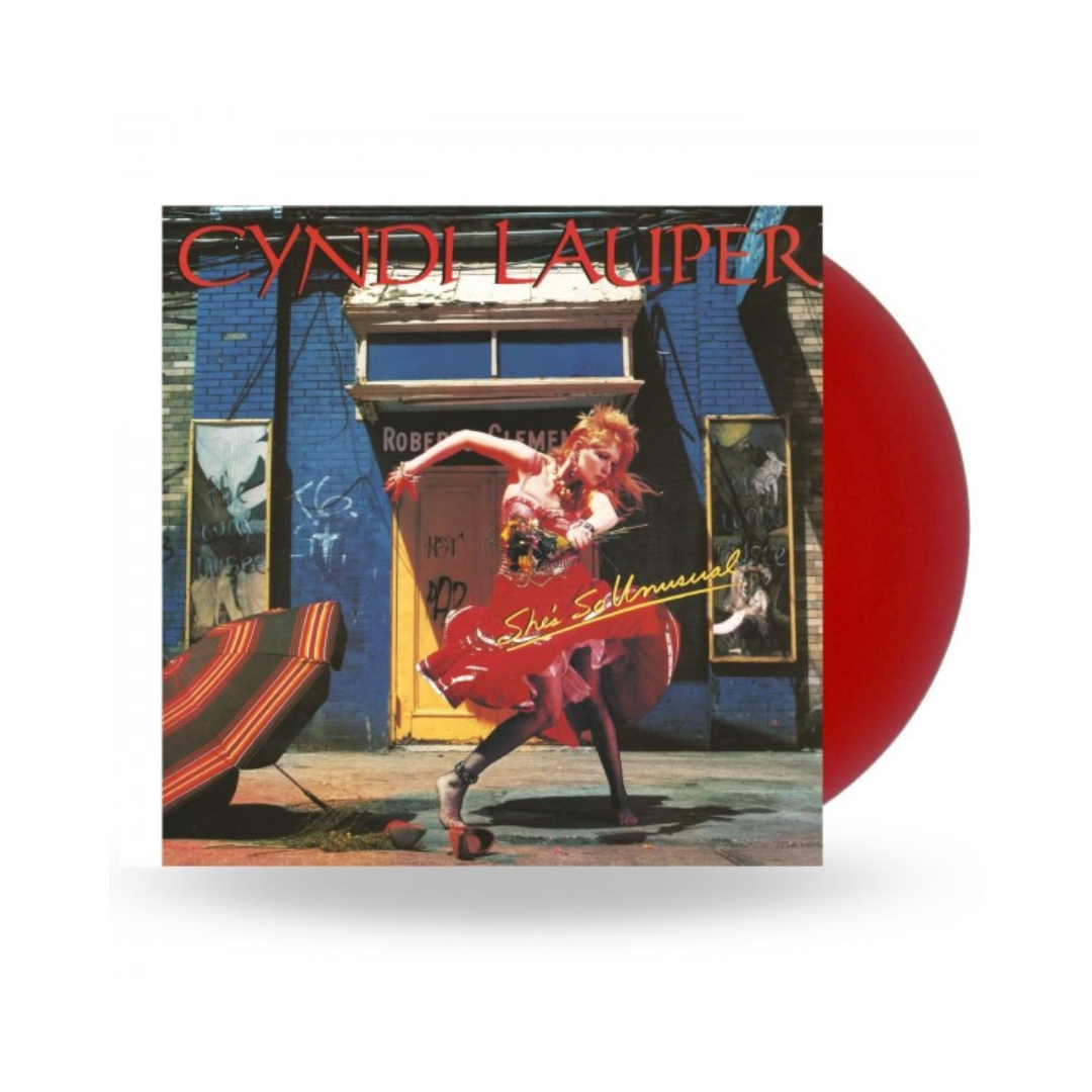 She's So Unusual LP Rojo Cyndi Lauper en Sony Music Store