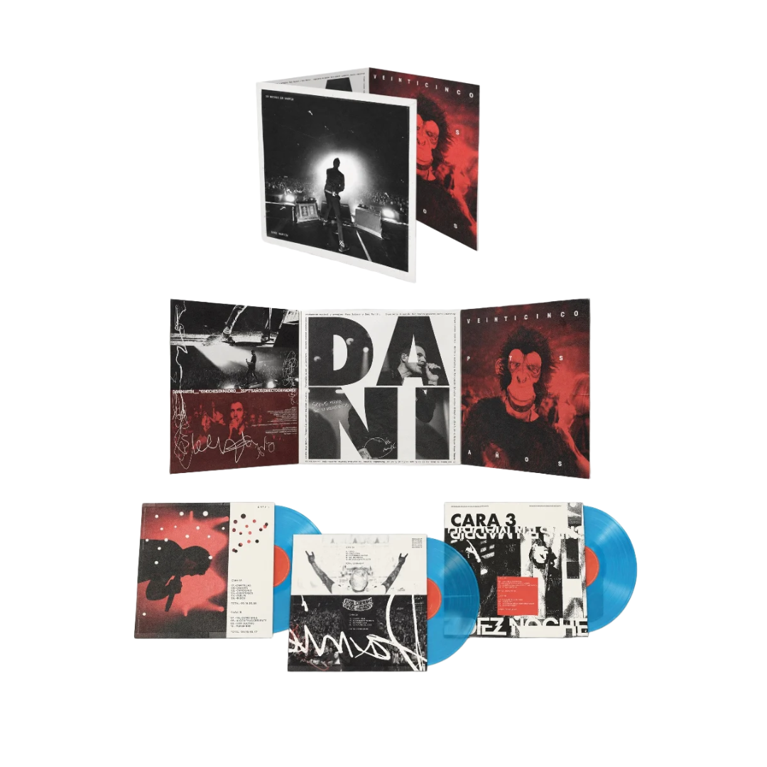 10 Noches en Madrid – 25 p*t*s años (Directo en Madrid) 3 LP Firmado, Exclusivo y Limitado Dani Martín en Sony Music Store