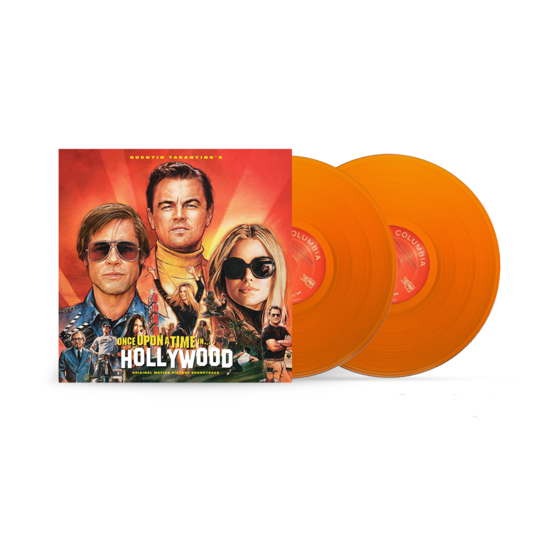 BSO Érase Una Vez en Hollywood Quentin Tarantino LP Naranja Translucido