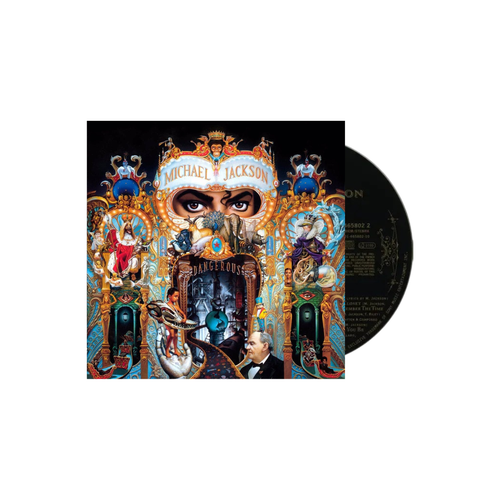 Dangerous CD Michael Jackson at Sony Music Store