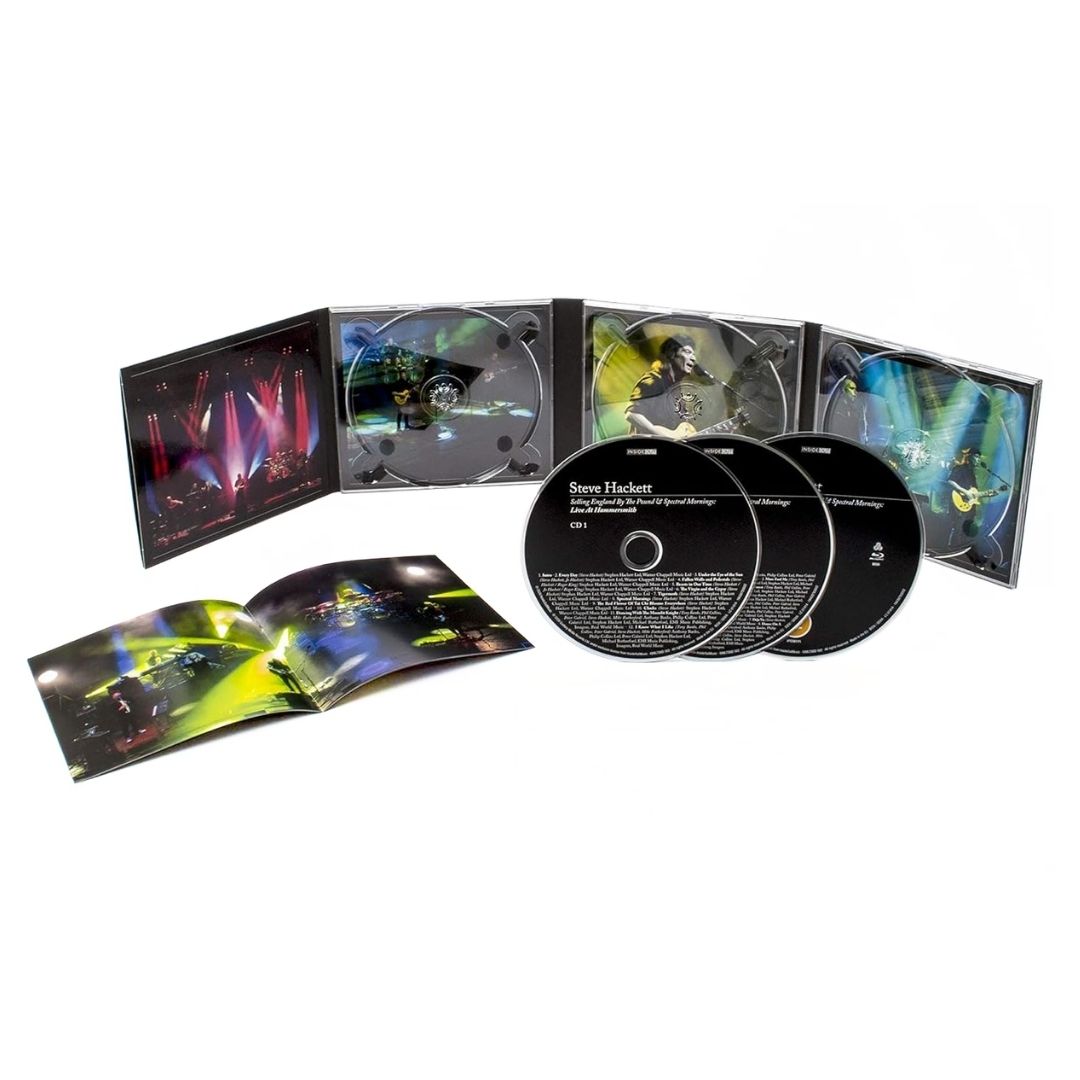 Foxtrot at Fifty + Hackett Highlights: Live in Brighton 2CDs + DVD Steve Hackett en Sony Music Store