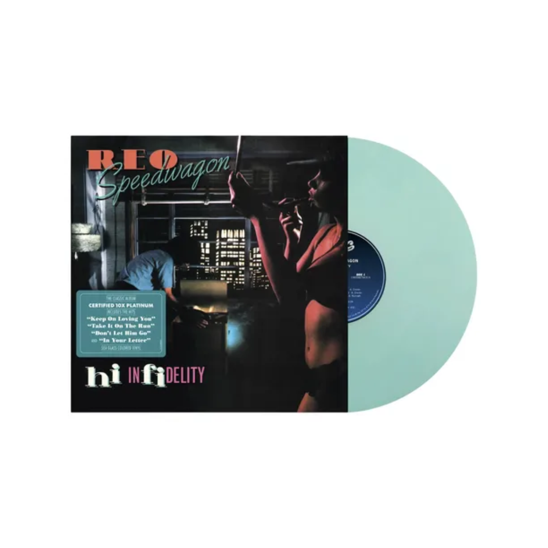 Hi Infidelity LP Turquesa Reo Speedwagon en Sony Music Store 