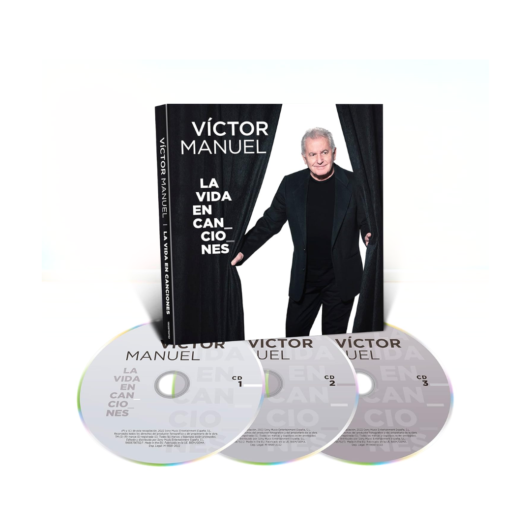 La Vida en Canciones 3CDs Victor Manuel en Sony Music Store