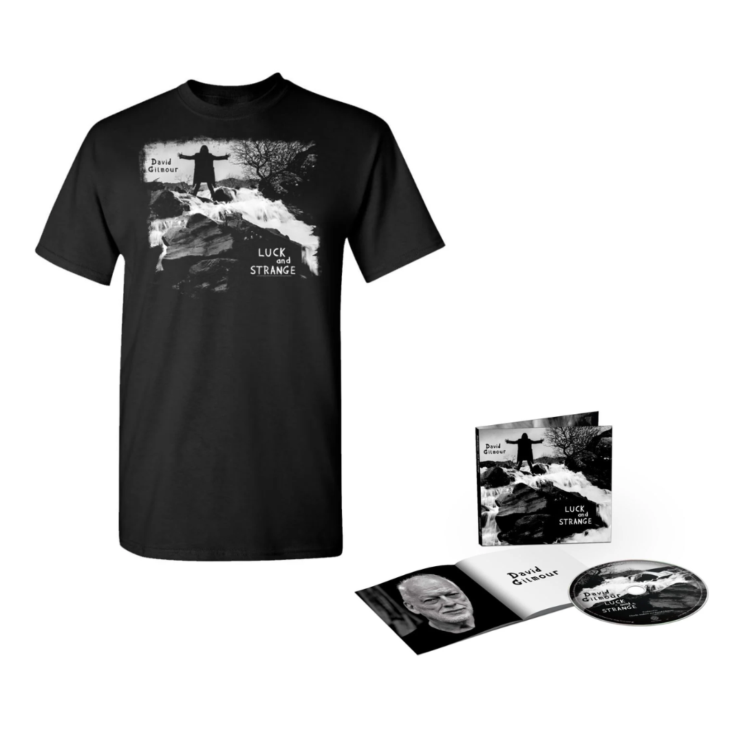 Luck and Strange CD + Camiseta Negra David Gilmour en Sony Music Store