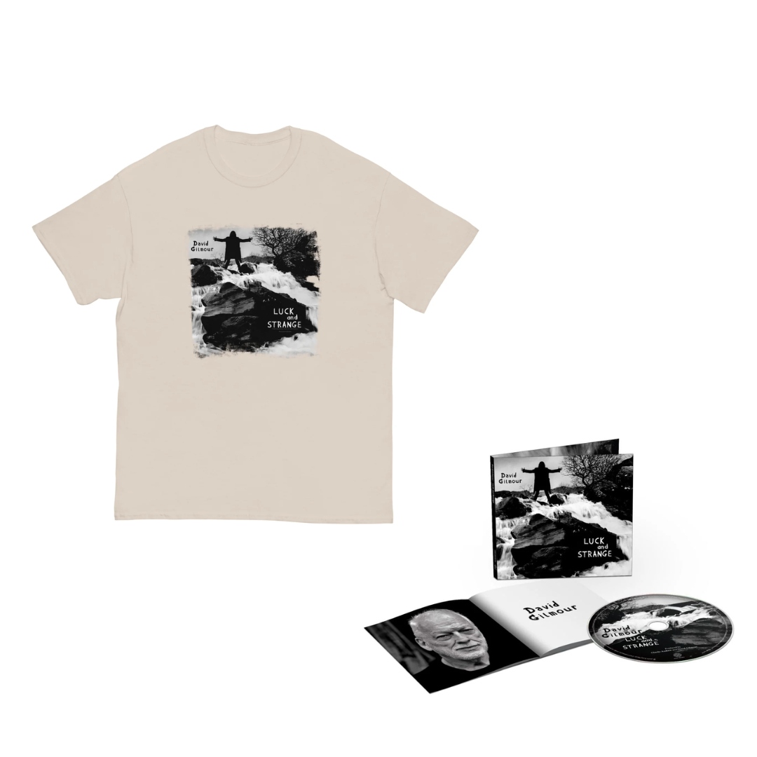 Luck and Strange CD + Camiseta Blanca L David Gilmour en Sony Music Store