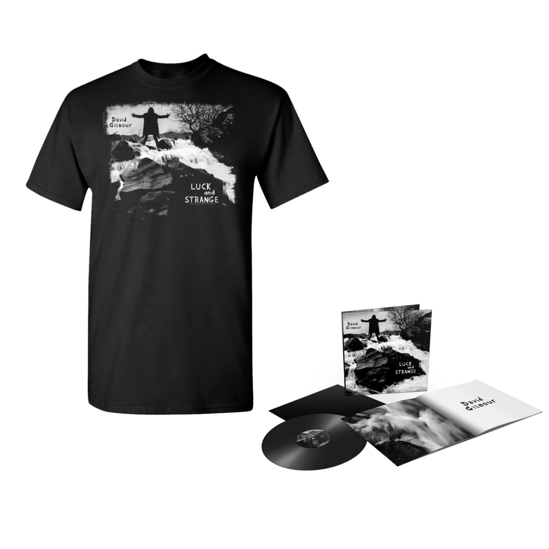 Luck and Strange LP Estándar + Camiseta Negra L David Gilmour en Sony Music Store