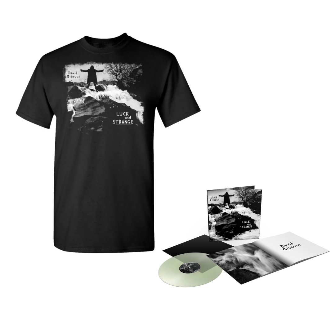 Luck and Strange LP Verde Botella + Camiseta Negra L David Gilmour en Sony Music Store