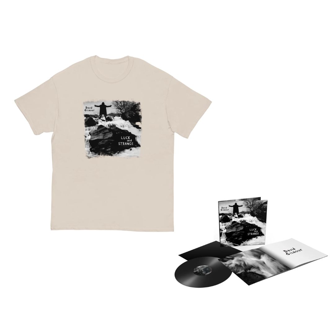Luck and Strange LP Estándar + Camiseta Blanca David Gilmour en Sony Music Store