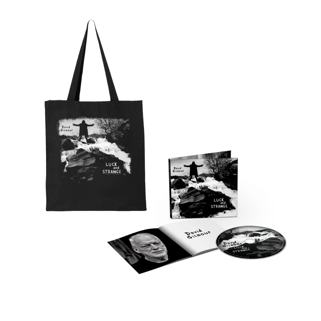 Luck and Strange CD + Tote Bag David Gilmour en Sony Music Store
