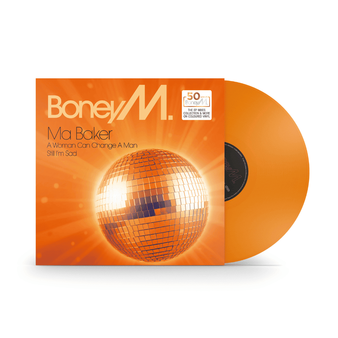Boney M. Ma Baker 12" LP Naranja en SMFSTORE