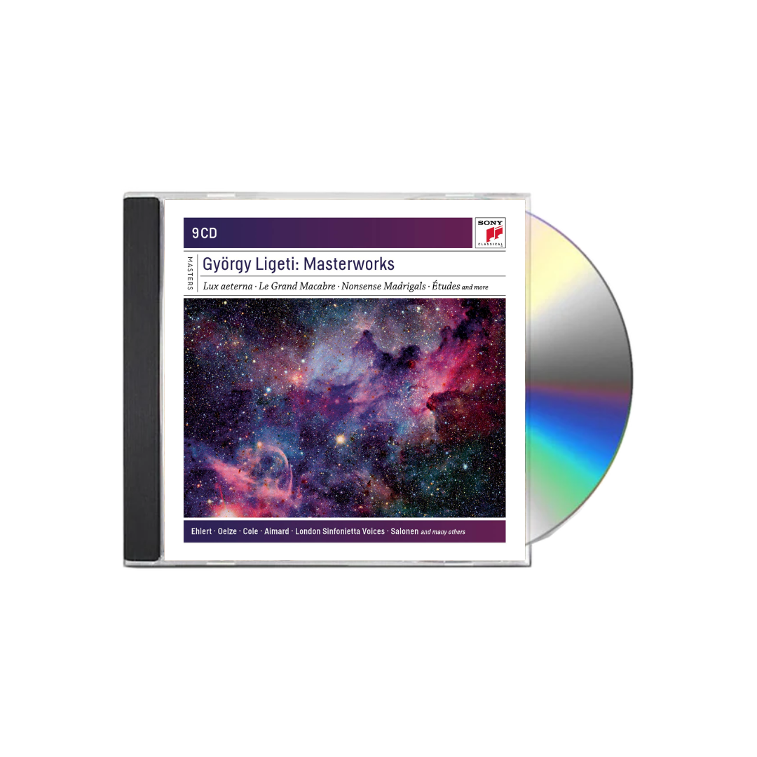 Masterworks 9CDs György Ligeti en Sony Music Store