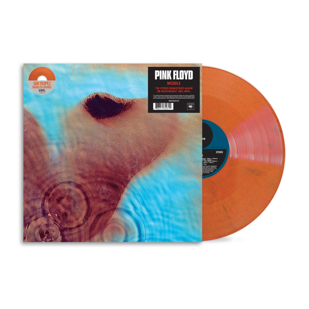 Meddle Pink Floyd LP Naranja en Sony Music Store