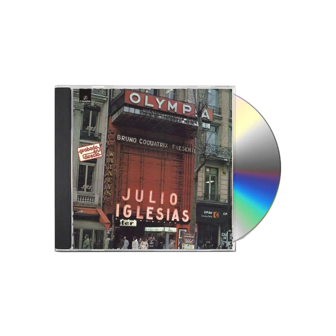 Julio Iglesias en el Olympia CD en Sony Music Store