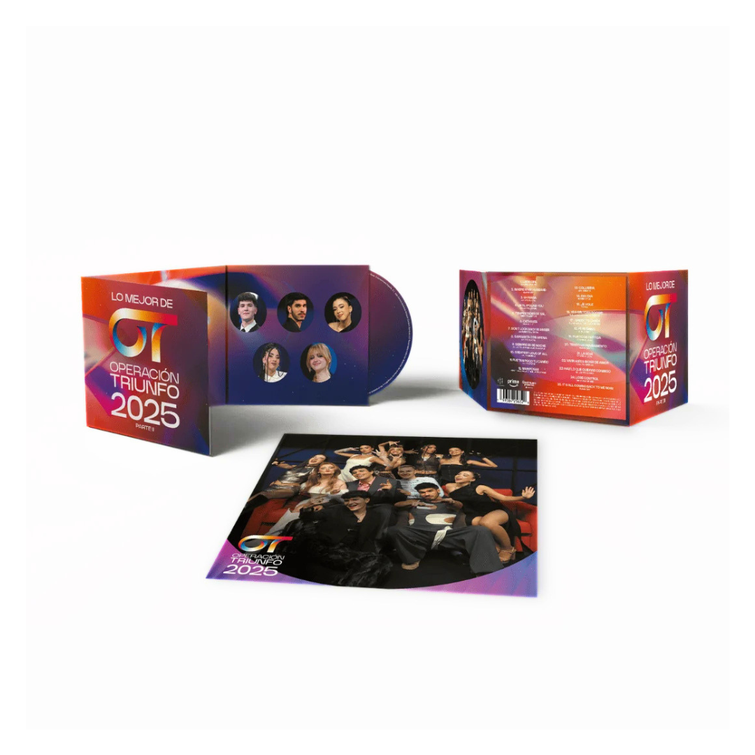 OPERACIÓN TRIUNFO 2025: LO MEJOR PARTE 2 CD en Sony Music Store