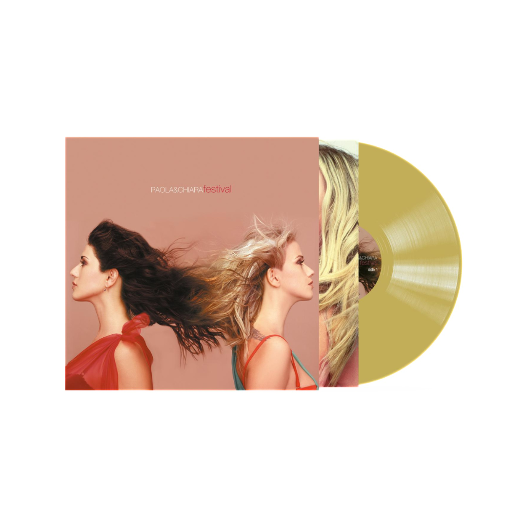 Festival (Spanish Version) LP Dorado Firmado Paola & Chiara en Sony Music Store
