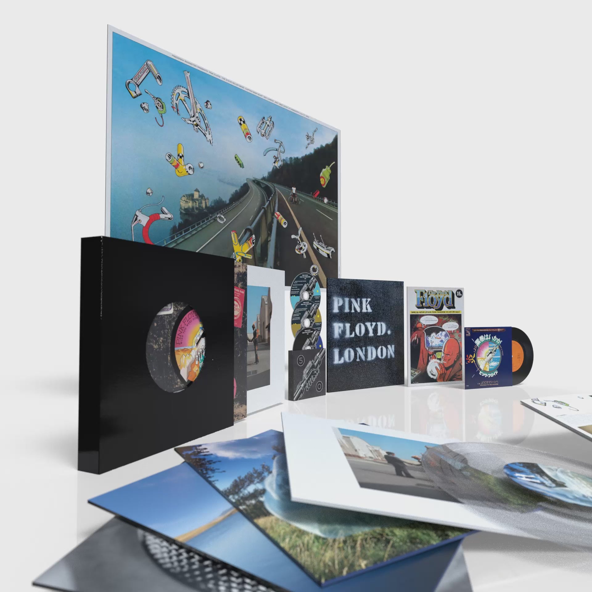 Wish you were here (50th Anniversary) Deluxe Box Set en Sony Music