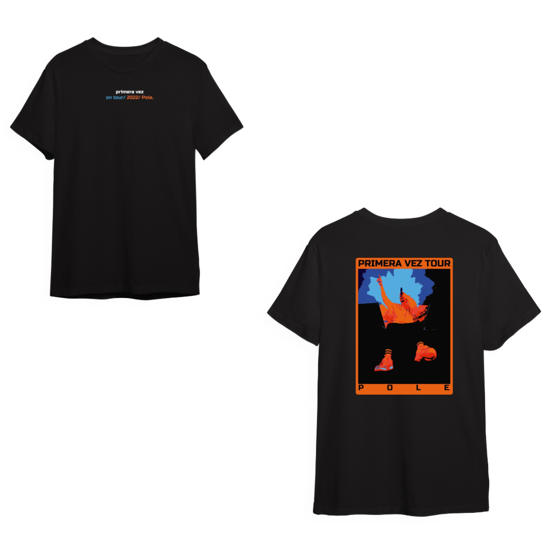 Camiseta Negra Por Primera Vez Pole. en Sony Music Store