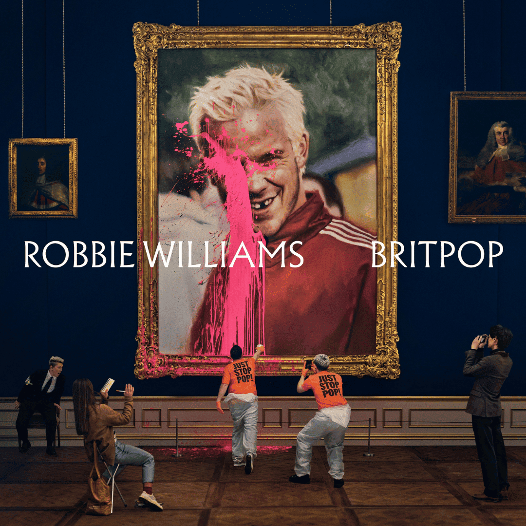 BRITPOP Robbie Willliams Vinilo Blanco en SMFSTORE