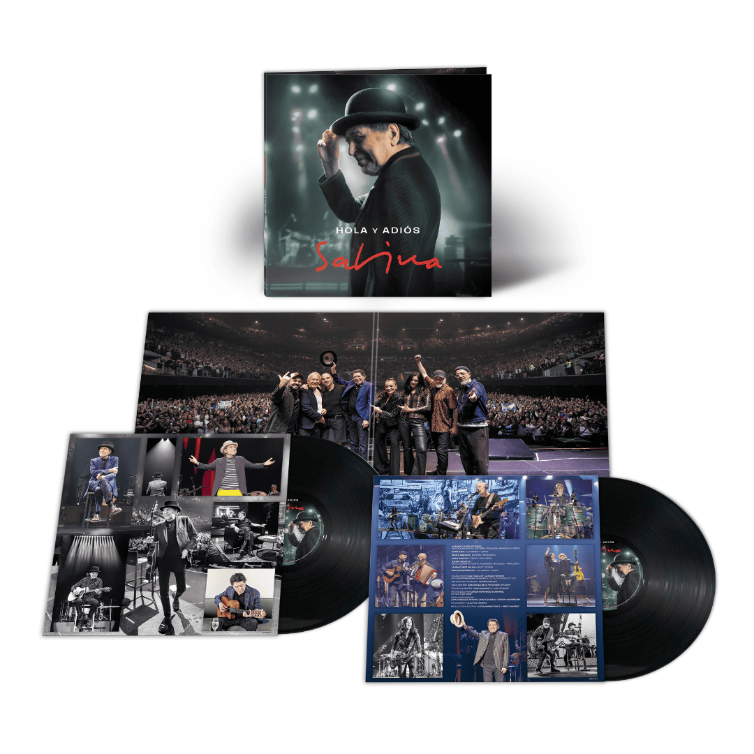 Hola Y Adiós (Directo) 2LP Joaquín Sabina en Sony Music Store