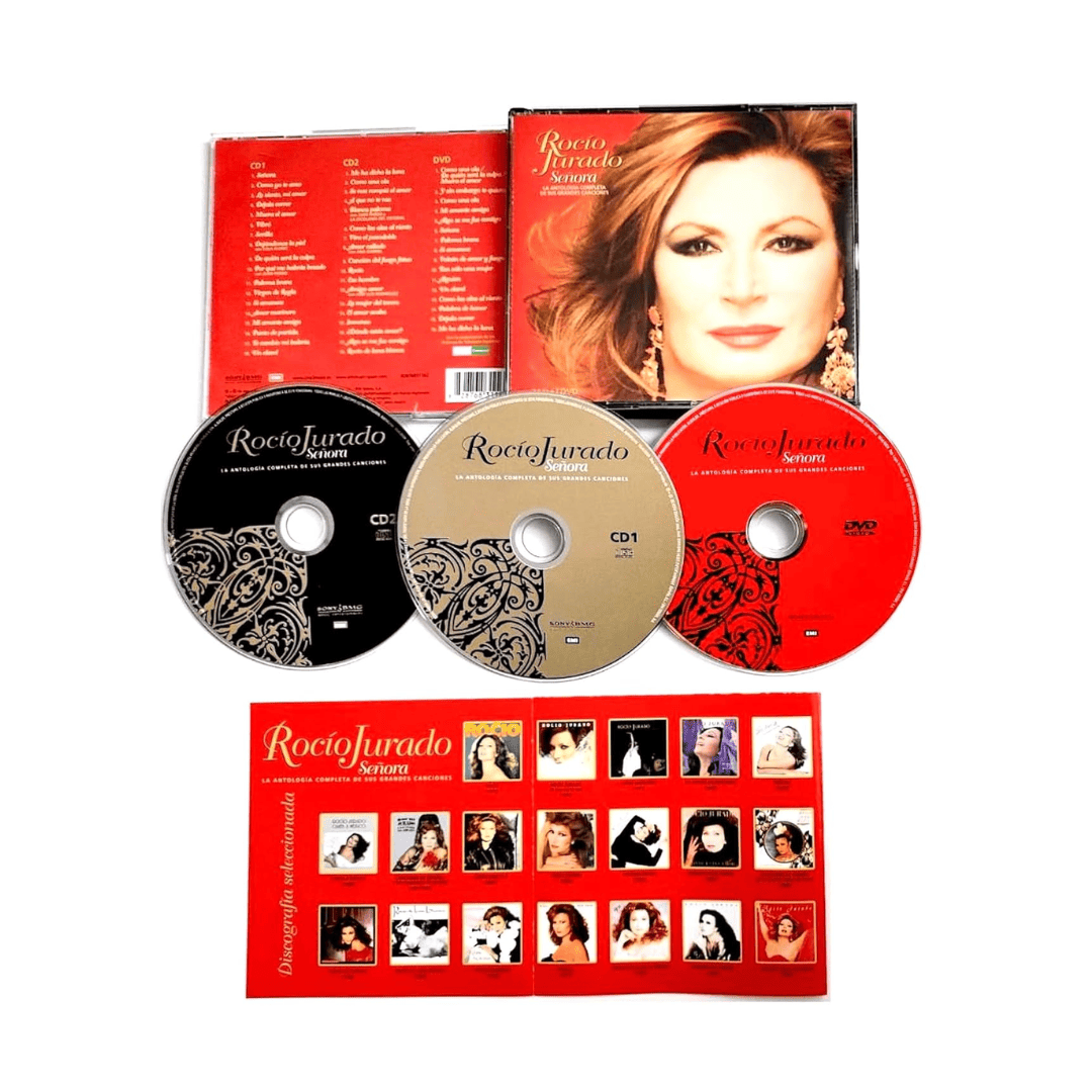Señora Rocío Jurado 2CDs+DVD en Sony Music Store