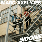 Marc, Axel y Jes LP Sidonie en Sony Music Store