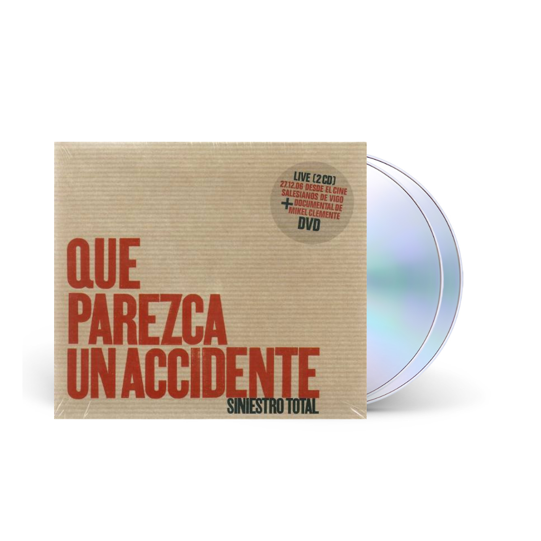 Que parezca un accidente 2CDs + DVD