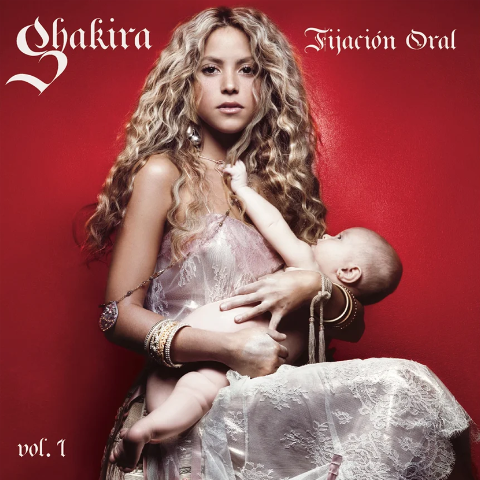 Fijación Oral Vol. 1 LP Rojo Shakira en Sony Music Store