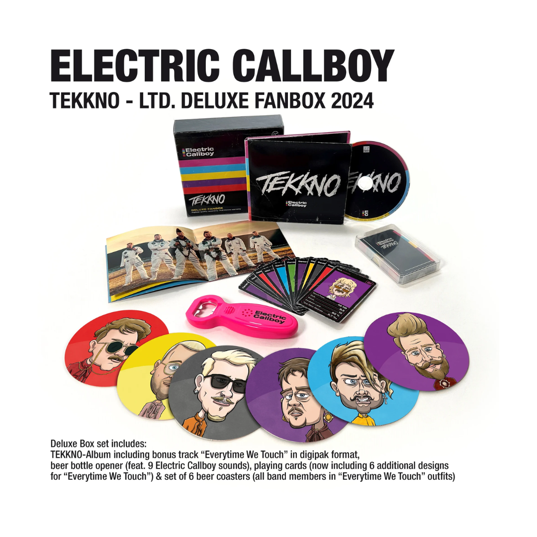 Tekkno Deluxe CD Fanbox Electric Callboy en Sony Music Store