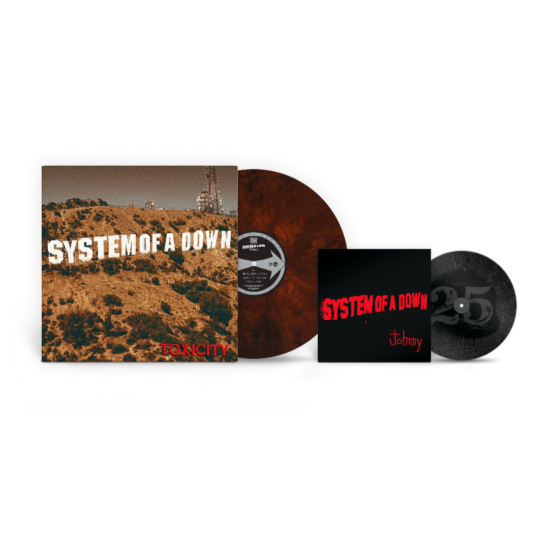 Toxicity (25 Aniversario)  LP "Sombra Burdeos" + 7" - INDIE EXCLUSIVE + 7"  en Sony Music Store