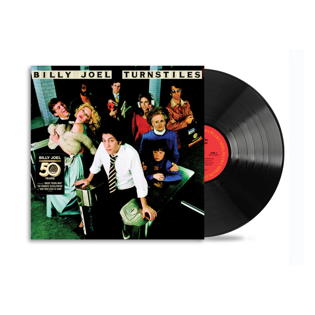 Turnstiles LP Billy Joel en Sony Music Store