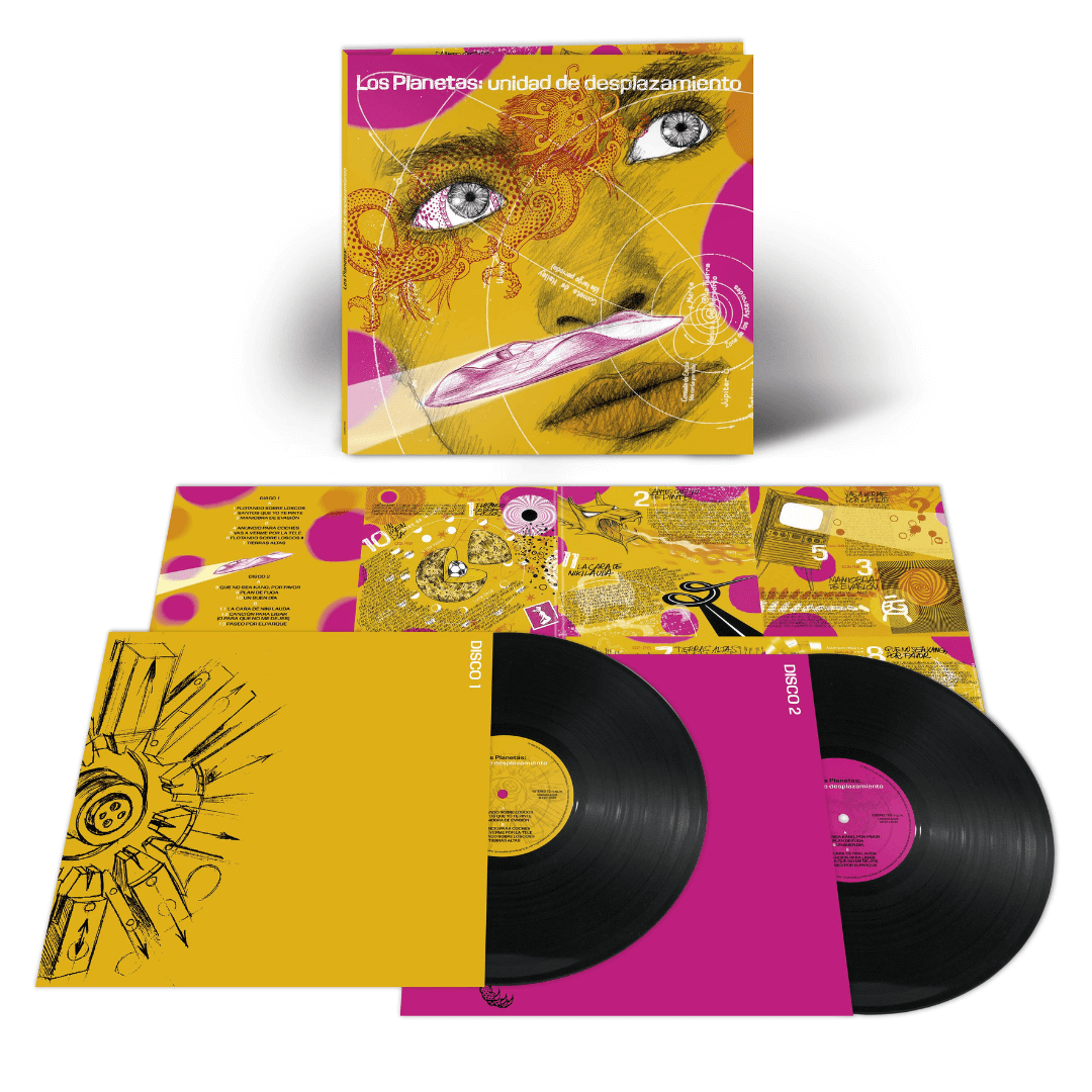 Unidad De Desplazamiento Vinilo Los Planetas en SMFSTORE