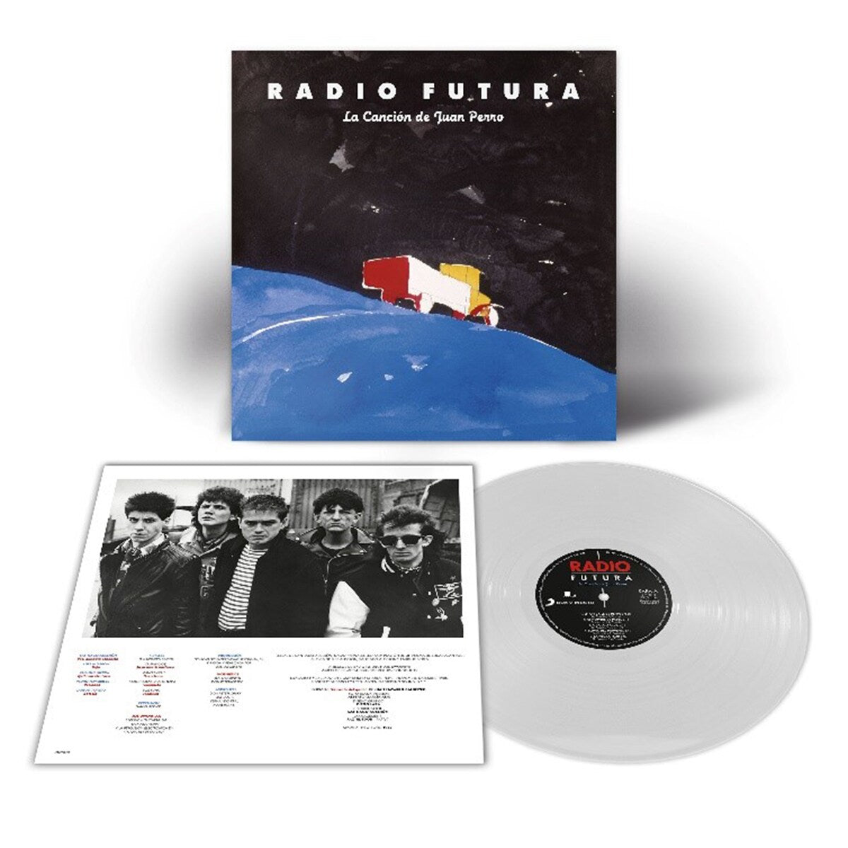 La Canción de Juan Perro LP Transparente Radio Futura en Sony Music Store