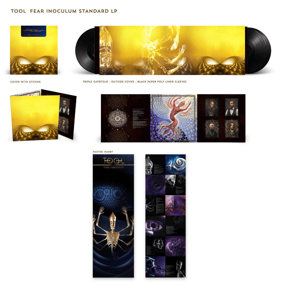 Fear Inoculum Vinyl 3x 180gr. 12" Tool en SMFSTORE