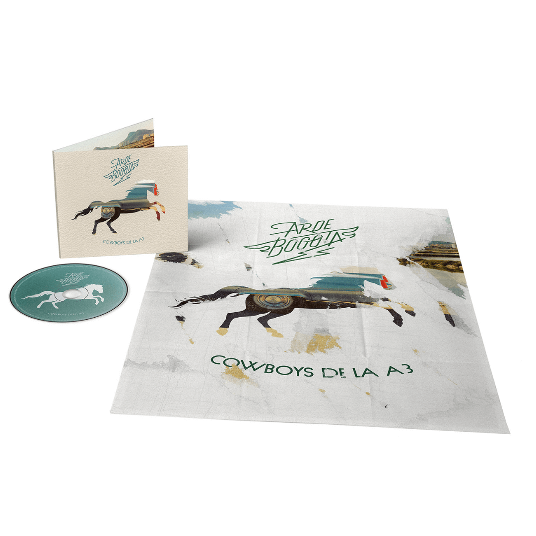 Cowboys de la A3 CD + Póster Arde Bogotá en SMFSTORE