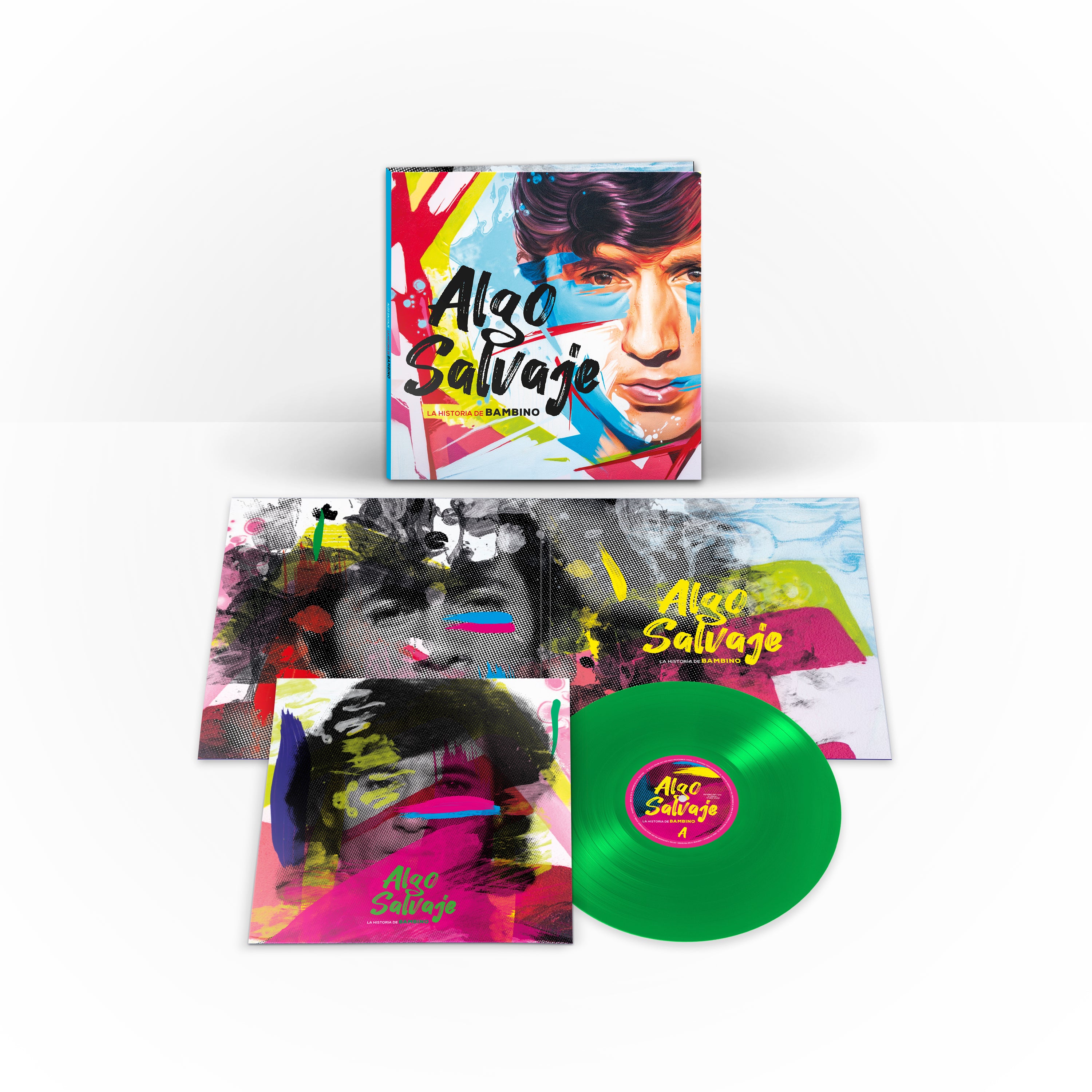 Algo salvaje , la historia de Bambino Lp+dvd en Smfstore
