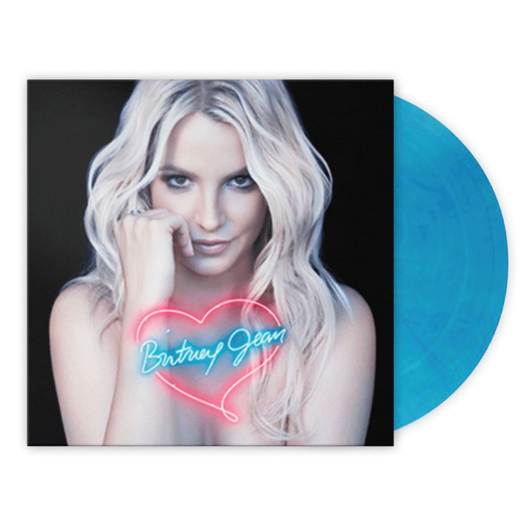Britney Jean Vinilo color Azul Marmol en SMFSTORE Britney, Spears, vinilo color,  éxitos, pop, 90s