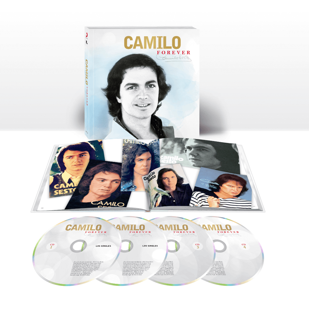 Camilo Forever Edición Deluxe 4CDs+ Libro  Camilo Sesto en SMFSTORE
